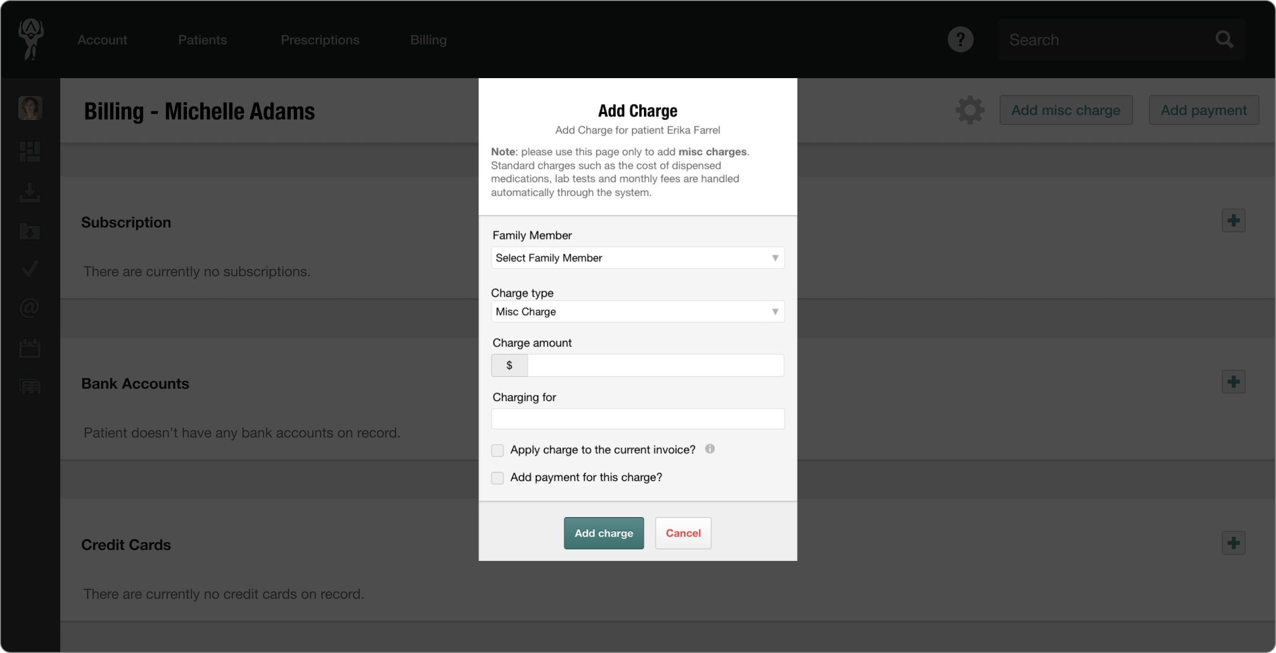 2-Patient Billing-Adding a Charge.png